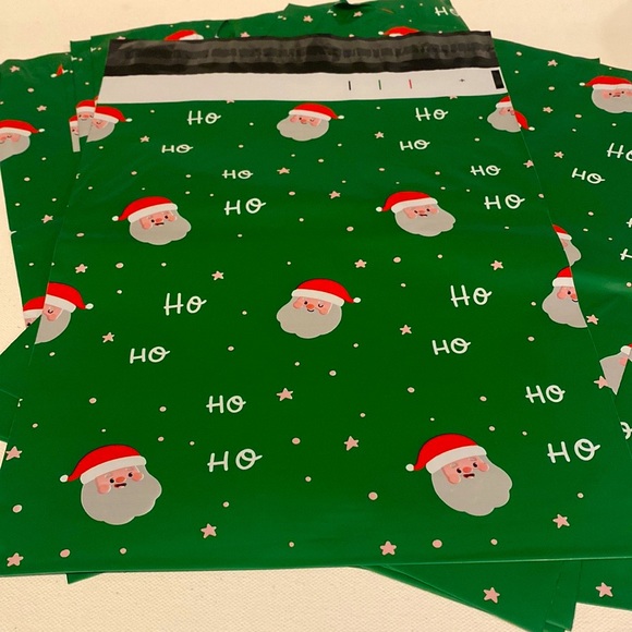 🎄10 x Green Santa “HO HO HO” Mailers - Picture 4 of 4